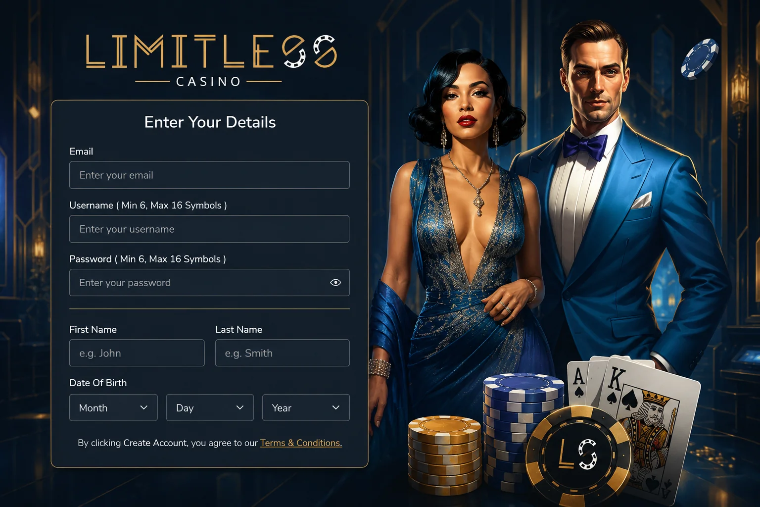Joining the Limitless Сasino