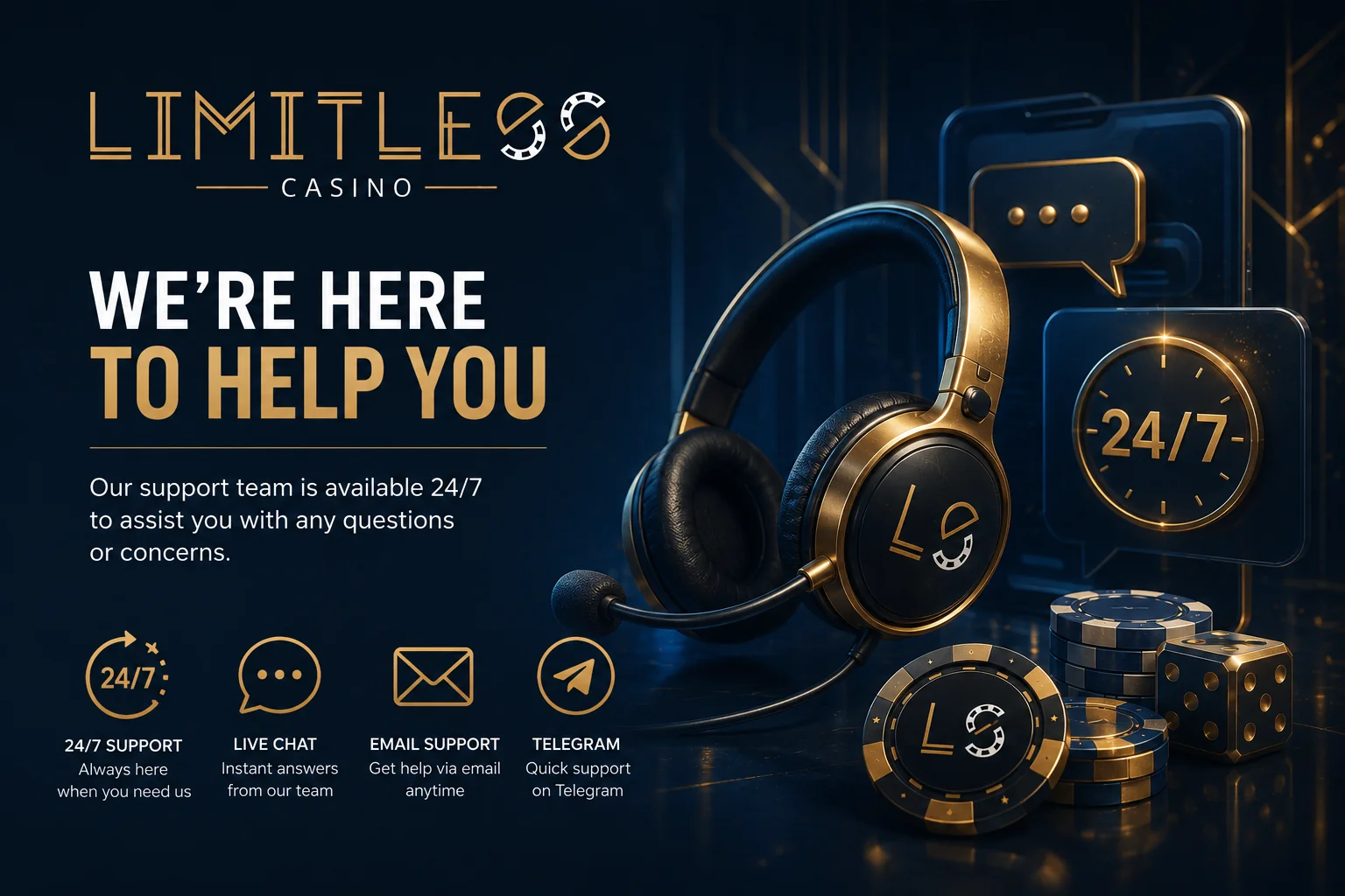 Limitless Casino Support