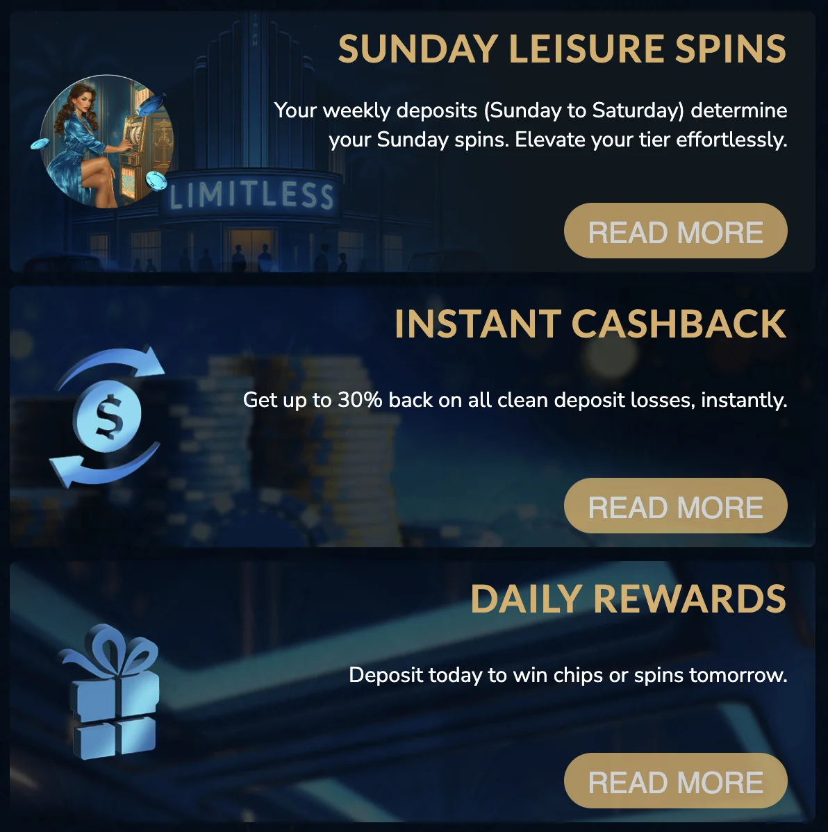Limitless Casino Promotions